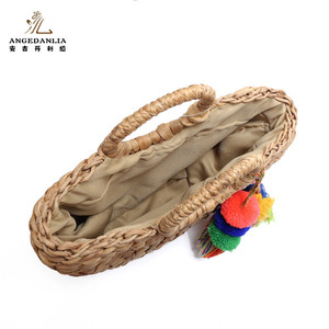 Sacs <span class=keywords><strong>en</strong></span> crochet <span class=keywords><strong>de</strong></span> style panier, sacs à main Banjara pour la <span class=keywords><strong>plage</strong></span>, sacs <span class=keywords><strong>de</strong></span> <span class=keywords><strong>plage</strong></span> d'été, sacs <span class=keywords><strong>de</strong></span> <span class=keywords><strong>plage</strong></span> <span class=keywords><strong>en</strong></span> <span class=keywords><strong>paille</strong></span> <span class=keywords><strong>en</strong></span> gros, sacs à pompons - Product Image 4