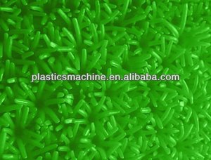 Plastik çim halı makineleri, <span class=keywords><strong>PE</strong></span> çim mat üretim çizgi suni çim yapma makinesi plastik ekstruder - Product Image 4
