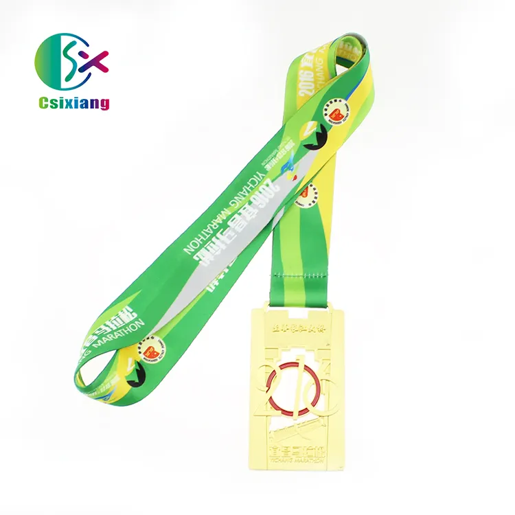 Fabriek Directe Verkoop Hoge Kwaliteit Custom Satijn Lint Awards Sport Medaille Lanyards Voor Medaille