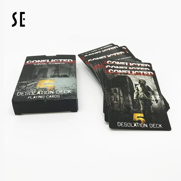 Пользовательский дешевый дизайн и печать собственных нюдовых игральных карт