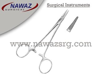 Halsey คีมยึดเข็มสำหรับผ่าตัดทำจากสเตนเลสสตีลขนาด125มม. - Product Image 2