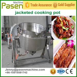 หม้อทำอาหารอุตสาหกรรมพร้อมเครื่องผสมถังสแตนเลส - Product Image 3