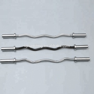 Barre de musculation UPFIT pour rack de musculation, <span class=keywords><strong>poids</strong></span>, barre de musculation <span class=keywords><strong>EZ</strong></span> Curl pour exercices - Product Image 4