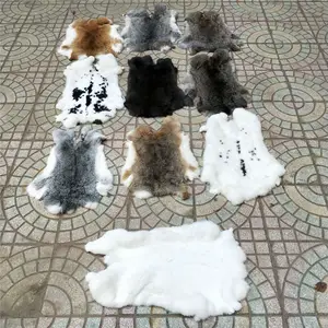 1 kit accessoires en pelet de lapin épais, vente en gros, qualité supérieure, pelti de lapin naturel, prix utilisé
