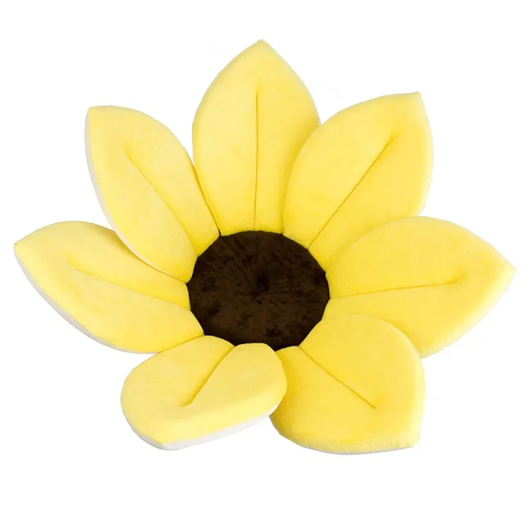 Newest Beautiful Sunflowers Plush flower toy for baby girl gift