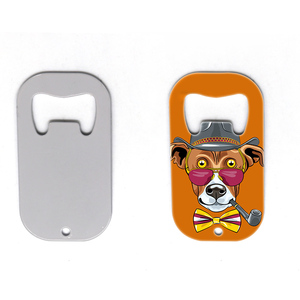 Thăng Hoa Khoảng Trống Thép Không Gỉ Thân Thiện Với Môi Trắng/Bạc Tùy Chỉnh Double Side In Ấn Dog Tag/Hình Chữ Nhật Hình Dạng Của Nhãn Hiệu Mở - Product Image 4