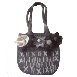 Ahana's Craft Nepal hecho a mano elegante bolso de hombro Unisex colores surtidos Vintage moda cuero/Pu forro playa uso adolescente - Product Image 1