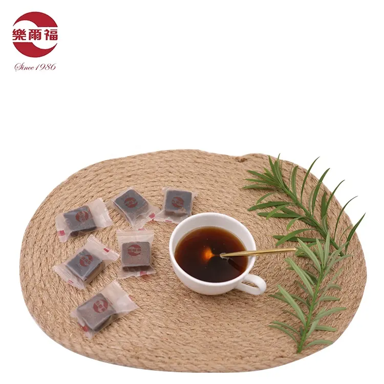 Trung quốc nhà máy sức khỏe trà gừng với đường nâu hương vị