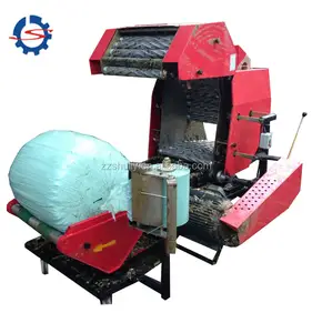 Pirinç Saman Silaj Yapma Makinesi Taze Çim Balyalama Makinesi Balyalama Haddeleme Film Makinesi