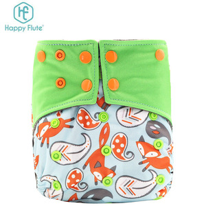 HappyFlute 2018 vendita calda one size neonato <span class=keywords><strong>bum</strong></span> pannolini di stoffa - Product Image 4