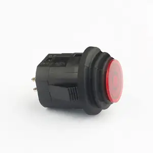 Factory Supply 3A 250V Illuminated 16mm 2 Pin 4 Pin Waterproof Push Button Switch