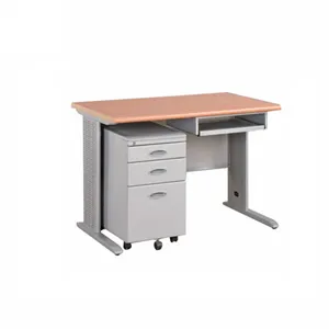 Muebles de acero y silla de oficina ejecutiva escritorio tabla gerente