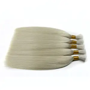 Wholesale Hotting Selling russian virgin remy human hair extension/bulk,straight buy bulk hair buy from China