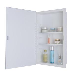 <span class=keywords><strong>Blanco</strong></span> de metal para el hogar gabinete de almacenamiento <span class=keywords><strong>con</strong></span> bisel <span class=keywords><strong>espejo</strong></span> puerta pequeña sala de gabinete de la medicina - Product Image 3