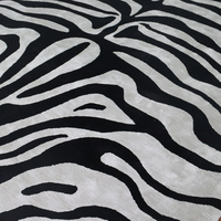 Zebra Muster Moderne Design Teppich Wolle Hause Teppich