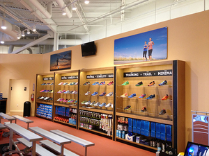 Bán Lẻ Sneaker Giày Cửa Hàng Acrylic Tường <span class=keywords><strong>Mounted</strong></span> Bảng Điều Chỉnh Cửa Hàng Đơn Vị Hiển Thị - Product Image 5