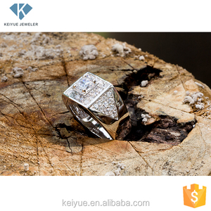 Común 925 popas de porcelana de plata cz anillos de boda <span class=keywords><strong>catálogo</strong></span>, señor de los anillos - Product Image 4