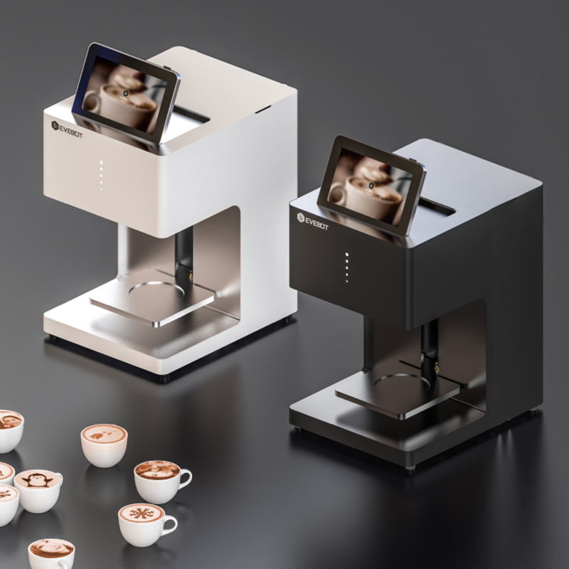 Evebot EB-FT4自動コーヒープリンターwifi付きアートドリンク用 EVEBOT EB-FT4 - Edible Food Printing Machine for Coffee & Cake