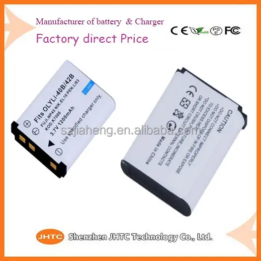 China supply 18650 battery 3.7v 1200mah cheap price camera battery for Olympus