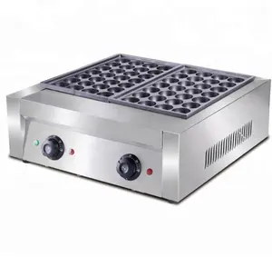 Grill Commercial pour boules de poisson/Takoyaki, Machine pour snacks avec camion alimentaire, g