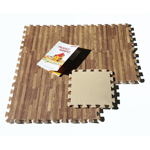 OEM aislamiento anti-deslizamiento de grano de madera de rompecabezas de enclavamiento piso mat con tamaño personalizado - Product Image 2