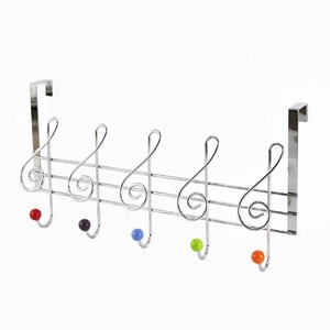 Shell Design <b>Over</b> <b>Door</b> Metal Clothes <b>Rack</b> for <b>Coat</b> - Product Image 4