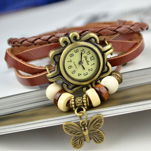 Pulsera de cuero con cierre de muñeca para mujer, venta al por mayor - Product Image 3