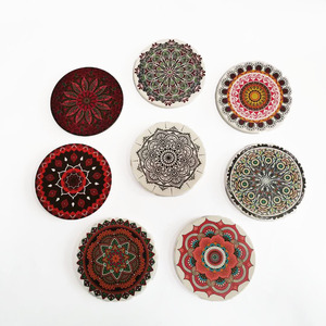 Sous-verres en céramique personnalisés en sublimation en gros, absorbants pour hôtel, restaurant, bière, café, boissons, sous-verres absorbants - Product Image 6