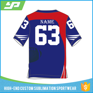 wholesale custom short sleeve 100% polyester sublimation digital printing rugby shirts - Product Image 2