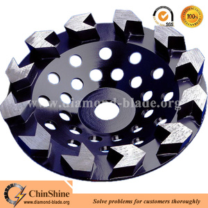 Disco abrasivo de diamante de piso de 5 "de China para hormigón con lijado grueso - Product Image 5