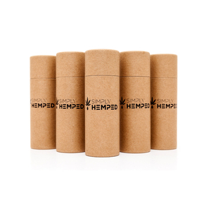 Luxo Caixa de Óleo de Cânhamo Óleo de Embalagens Recicláveis de Papel Tubo - Product Image 1