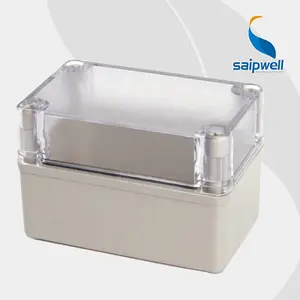 IP67 Waterproof Electronic box plastic casing with clear cover CE ROHS