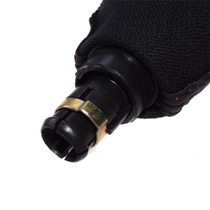 5 Velocidade Manual de Couro Gear Shift Knob para VW Golf MK5 MK6 <span class=keywords><strong>Jetta</strong></span> MK3 <span class=keywords><strong>MK4</strong></span> 2004-2015 1KD 711 113 a 1KD711113A - Product Image 4