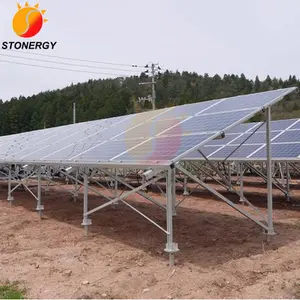 De aluminio de alta calidad Solar sistema de montaje en el suelo