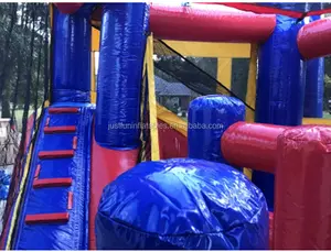 Commercial Inflatable Bouncy Castle Slide 5n1 Combo For Sale