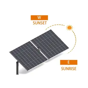 Hoge Kwaliteit solar power GPS voertuig tracker met solar tracker lagers