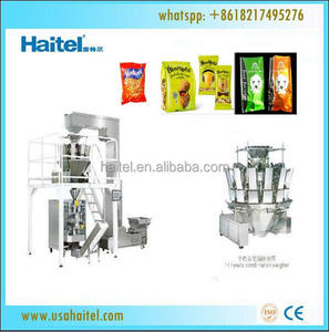 HTL - V420 / 520 / 680 Máquina <span class=keywords><strong>Vertical</strong></span> de Embalaje Totalmente Automática con Escala - Product Image 1