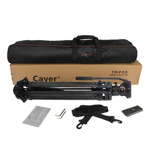 Bộ Giá Đỡ Ba Chân Bằng Sợi Carbon Bán Chạy Cayer BV25LH Chân Máy Quay Phim Chuyên Nghiệp Kèm Chân Cao Su Horsehoof 3 Phần - Product Image 6