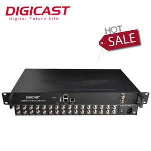Receptor IP de 8/16 sintonizadores, Gateway de Satélite FTA a IP, Equipo de Transmisión Digital en Vivo para Sistema DVB - Product Image 1