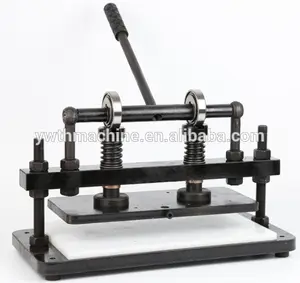 Cortador de couro manual clicker imprensa 360*160mm