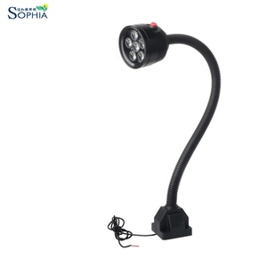 100- 240V 7 W flessibile ip67 impermeabile collo d'oca <span class=keywords><strong>lampada</strong></span> <span class=keywords><strong>con</strong></span> base magnetica - Product Image 1