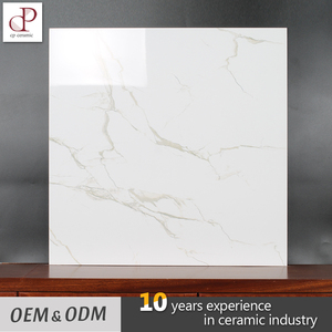 Alto Brillo <span class=keywords><strong>60X60</strong></span> de Cerámica Vidriada Pulido Carrara Baldosas de Portugués Para La Venta - Product Image 1