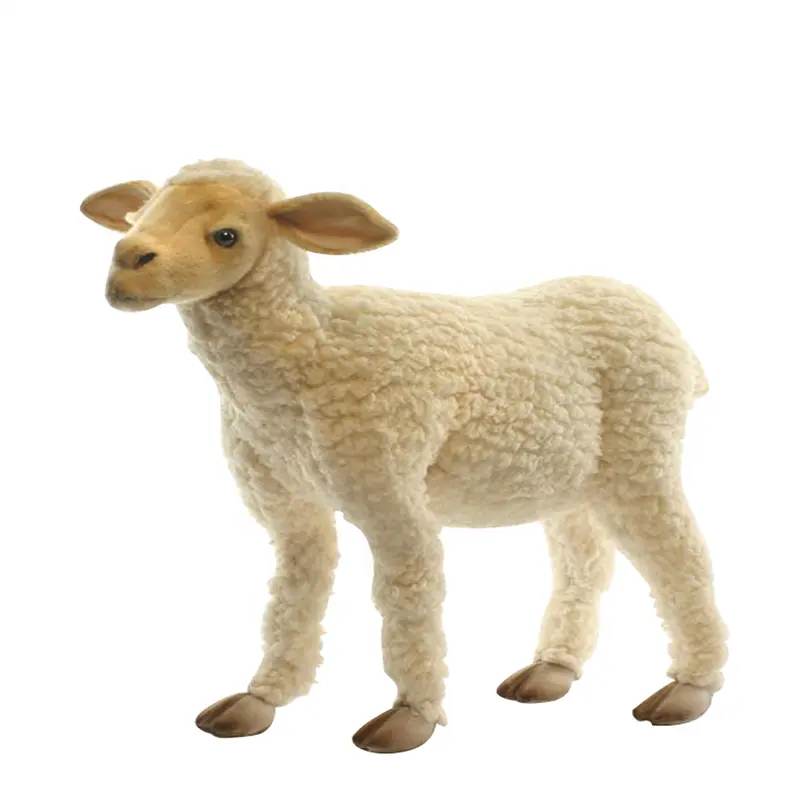 カスタムミニソフトラム素材黒羊ソフトぬいぐるみ羊のおもちゃ