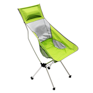 Mobilier d'extérieur portable ultraléger en aluminium 7075 pour l'aviation Chaise pliante moderne pour plage Moon Fishing Park School Outdoor - Product Image 3
