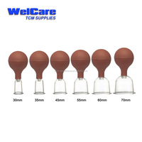 Ventouses de MASSAGE sous vide, tasse en verre, ANTI-CELLULITE, thérapie musculaire