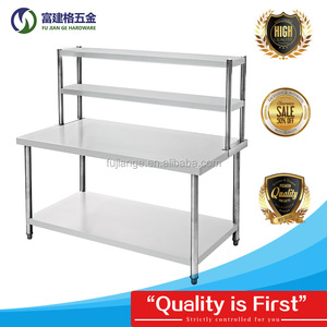 Collecteur de déchets 201 304 Table de travail en acier inoxydable OEM Table en acier inoxydable cuisine meubles SUS sur mesure - Product Image 6