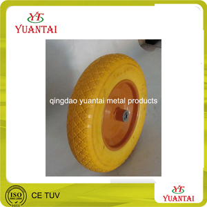 Neumático <span class=keywords><strong>de</strong></span> Goma <span class=keywords><strong>de</strong></span> Alta Calidad para Carretilla, Tipo Plano, Pequeño, Sin Cámara - Product Image 3