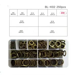 Rubber Metalen Self-Gecentreerd Bonded Seal Wasmachine/Pakking In Doos Verpakking