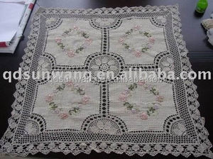 Mantel <span class=keywords><strong>de</strong></span> Encaje <span class=keywords><strong>de</strong></span> Algodón con Bordado <span class=keywords><strong>de</strong></span> Cinta - Product Image 2