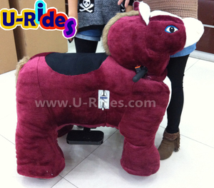 <span class=keywords><strong>Voiture</strong></span> animale électrique de cheval pour le parc d'attractions d'intérieur extérieur - Product Image 3